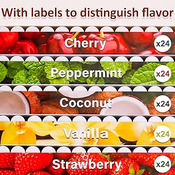 Amazon.co.jp: VISRIE 120個パック リップクリーム ラベルなし